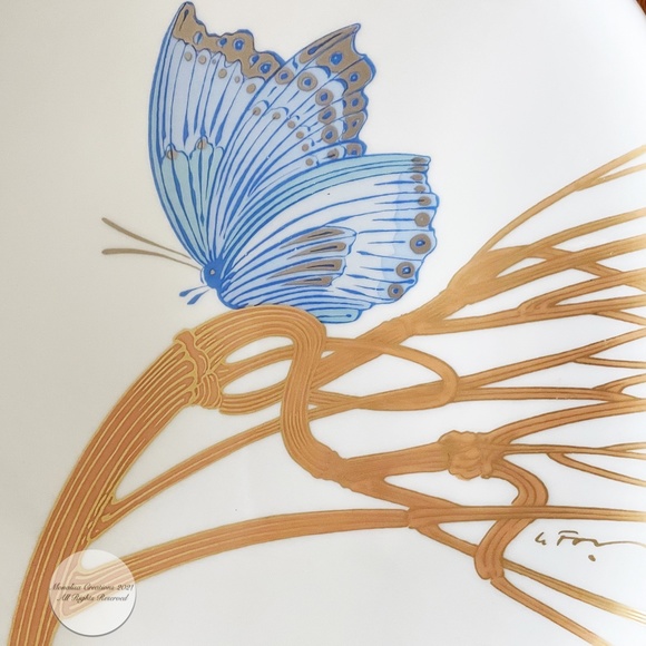 Rosenthal Germany Plate Alain Le Foll Butterfly Studio Linie - Picture 3 of 7